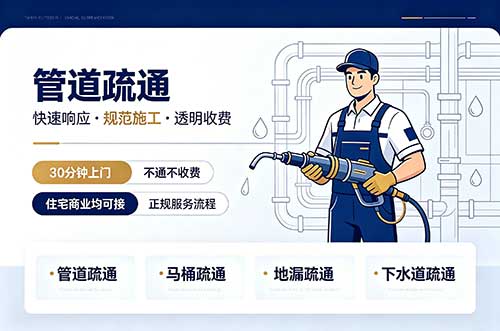 漳浦管道疏通